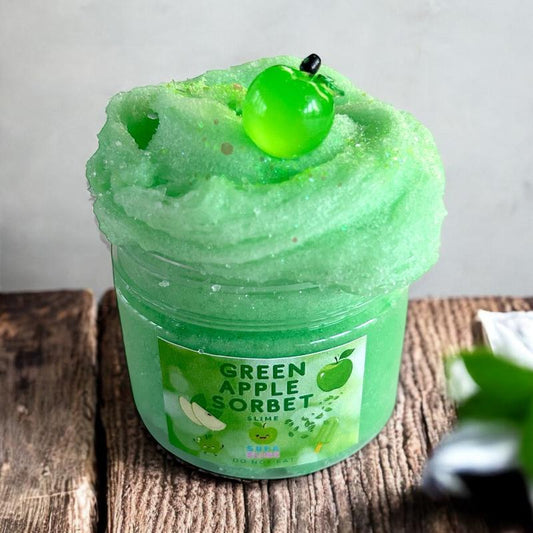 Green apple sorbet