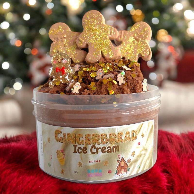 Gingerbread ice cream DIY kit