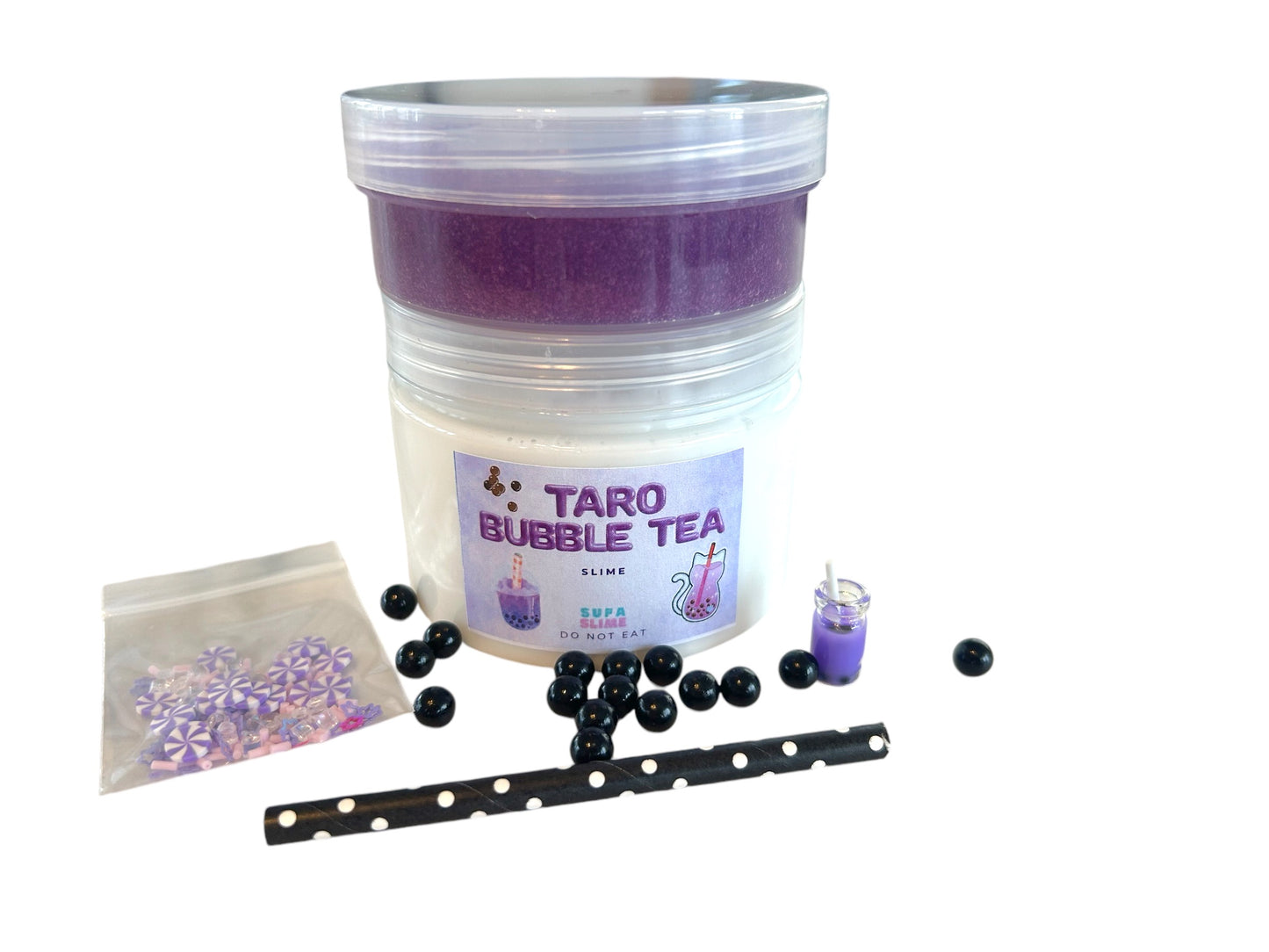 Taro bubble tea DIY kit